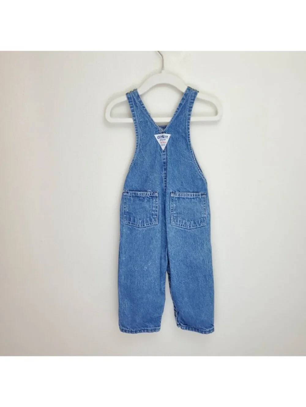 OshKosh B'Gosh vintage union label vestbak overalls